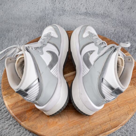 Nike White and Gray Athletic Shoes - Picture 6 of 7